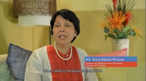 Ambassador Grace Princesa encourages overseas Filipinos in UAE